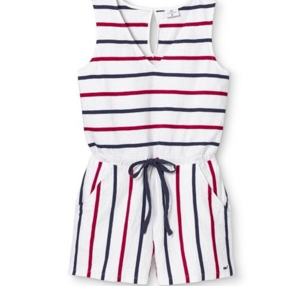 Vineyard Vines Patriotic Romper